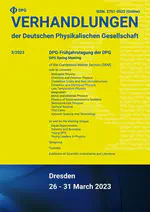 DPG Spring Meeting of the Condensed Matter Section (SKM) 2023